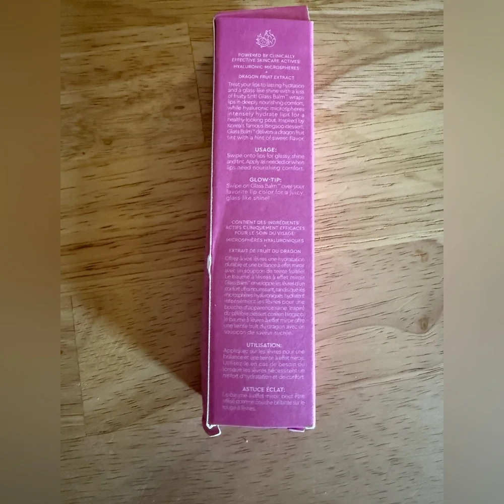 💛 2/$25 GLOW RECIPE Glass Balm Lip Treatment for Shine & Hydration